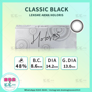 Lensme Akma 1Day – Holoris Classic Black 日拋 30片裝